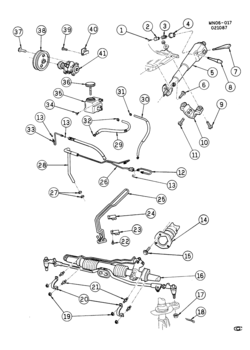 N STEERING SYSTEM & RELATED PARTS-2.0L L4 (LT3/2.0M)