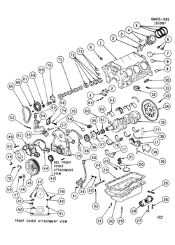 H ENGINE ASM-3.0L V6 PART 1 (LN7/3.0L)