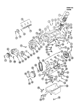 A ENGINE ASM-2.8L V6 PART 1 (LB6/2.8W)