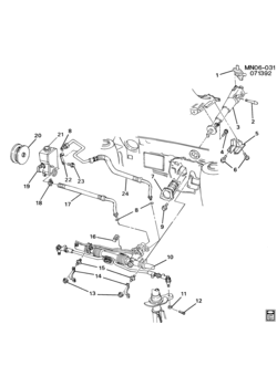 N STEERING SYSTEM & RELATED PARTS (L40)