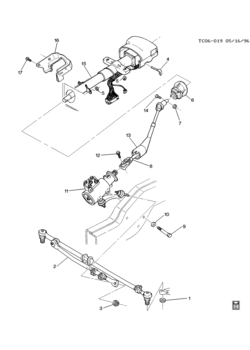 C310,314 STEERING SYSTEM & RELATED PARTS (15,000 LB GVW RATING C5B)