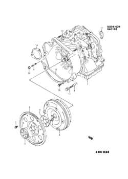 M AUTOMATIC TRANSMISSION AND TORQUE CONVERTER(MX1)