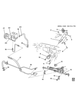 N STEERING SYSTEM & RELATED PARTS-V6 (LG7/3.3N)