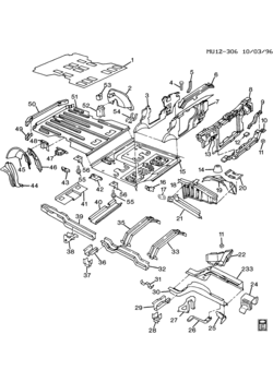 U SHEET METAL/BODY PART 2-UNDERBODY, ENGINE COMPARTMENT & REAR END