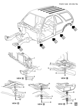 ST(16) BODY MOUNTING