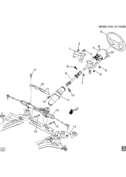 H STEERING SYSTEM & RELATED PARTS