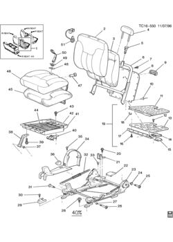 CK109,209(06) REAR SEAT/FOLDING PART 1-40% SIDE (AT5)