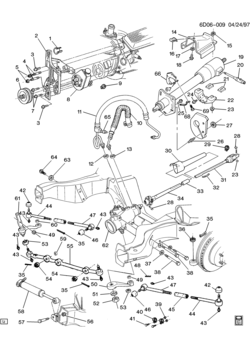 D STEERING SYSTEM & RELATED PARTS (5.7-7)(L05)