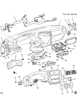 ST INSTRUMENT PANEL & RELATED PARTS PART 2 (ZN4)