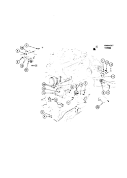 E ENGINE & TRANSMISSION MOUNTING-V8 (LF9/350N)