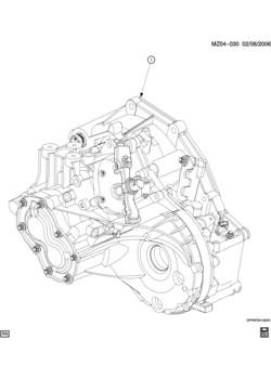 A 5-SPEED MANUAL TRANSAXLE (M86) ASSEMBLY