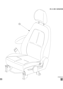L SEAT ASM/FRONT-ASSEMBLY