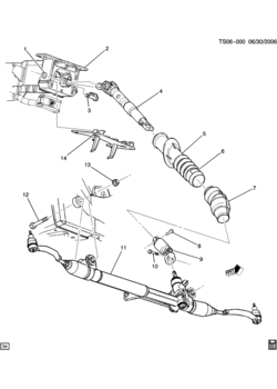 T1 STEERING SYSTEM & RELATED PARTS