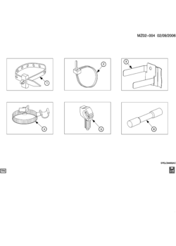 A ELECTRICAL MISCELLANEOUS-HARNESS CLIPS, RETAINERS & SLEEVES