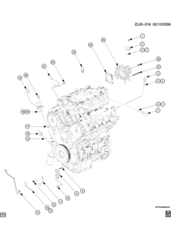 L ENGINE ASM-3.5L V6 CONTROL SENSORS (L66/3.5-4)