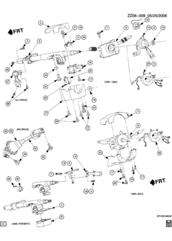 Z STEERING SYSTEM & RELATED PARTS