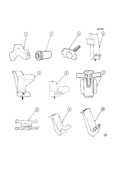MOLDING CLIPS & RETAINERS