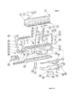 250 L6 ENGINE - PART III (WITH INTEGRAL CYL HEAD & MANIFOLD)