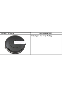 N153(06) COVER PKG/SPARE TIRE