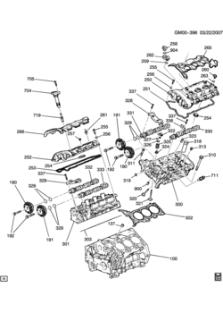 DM69 ENGINE ASM-2.8L V6 PART 2 CYLINDER HEAD & RELATED PARTS (LP1/2.8T)