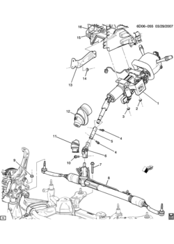 DY29 STEERING SYSTEM & RELATED PARTS