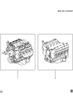 DN69 ENGINE ASM & PARTIAL ENGINE (LS2/6.0U)