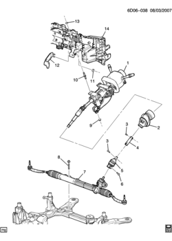 D29 STEERING SYSTEM & RELATED PARTS