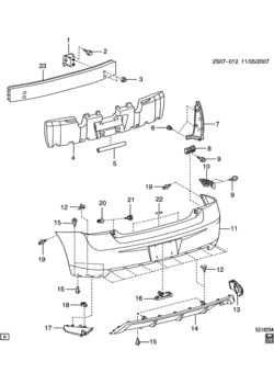 SN26 BUMPER/REAR & RELATED PARTS