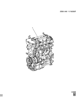 S26 ENGINE ASM-1.8L L4 (LAY/1.8-8)