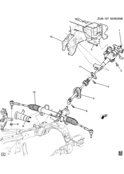 LG,LR,LS STEERING SYSTEM & RELATED PARTS (LZ4/3.5N,LY7/3.6-7)