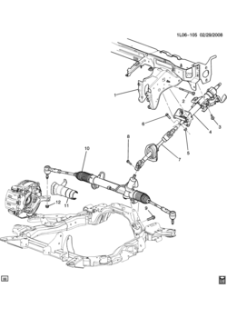 L STEERING SYSTEM & RELATED PARTS (LY7/3.6-7)
