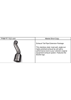 ST1 EXTENSION PKG/EXHAUST TAIL PIPE (OEM ONLY)(X88)