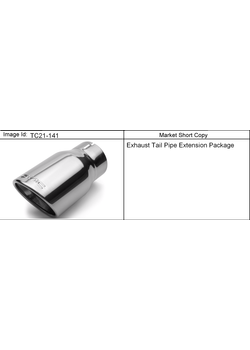 CK109(06) EXTENSION PKG/EXHAUST TAIL PIPE (OEM ONLY)(GMC LOGO)(L76,Z88,EXC (Y91))