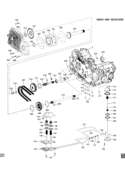 U1 AUTOMATIC TRANSMISSION (M15) PART 3 (4T65-E) DRIVE LINK