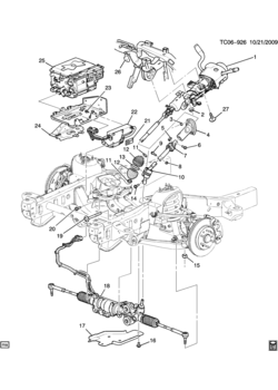 CK107(06) STEERING SYSTEM & RELATED PARTS (HYBRID HP2)