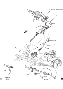 CK2,3(03-43-53) STEERING SYSTEM & RELATED PARTS