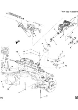 GB,GM STEERING SYSTEM & RELATED PARTS (EXC VARIABLE EFFORT NV7)