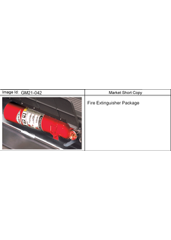 N ACCESSORY PKG/FIRE EXTINGUISHER