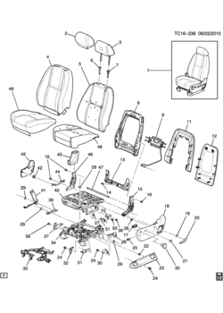 CK1,2(06-36) DRIVER SEAT/SPLIT BENCH (AZ3,AG1)