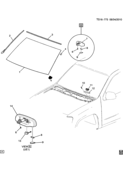 ST WINDSHIELD & RELATED PARTS