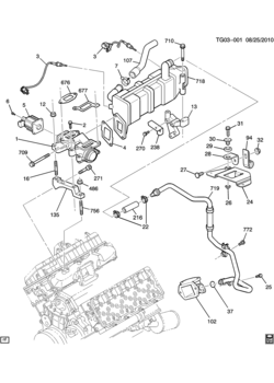 G2,3 E.G.R. VALVE & RELATED PARTS (LMM/6.6-6)