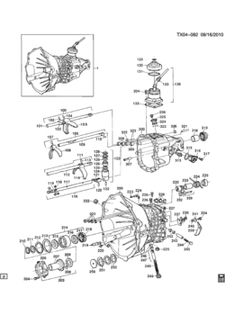 C1,2 5-SPEED MANUAL TRANSMISSION (MG5) PART 1 (CASE & RELATED PARTS)