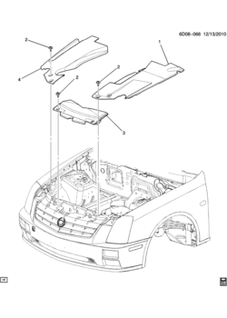 DW,DY29 SIGHT SHIELD/ENGINE COMPARTMENT
