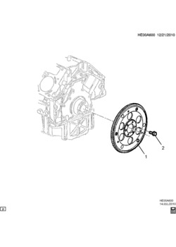 E ENGINE ASM-V8 FLEXPLATE (L76/6.0Y)