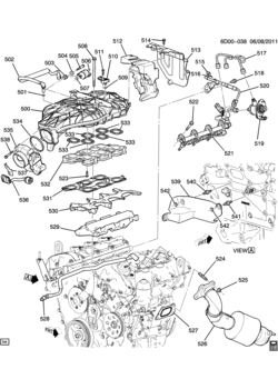 DM,DR35-69 ENGINE ASM-3.0L V6 PART 5 MANIFOLDS & RELATED PARTS (LF1/3.0G)