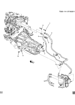 G2,3 FUEL SUPPLY SYSTEM-FRONT (LGH/6.6L)