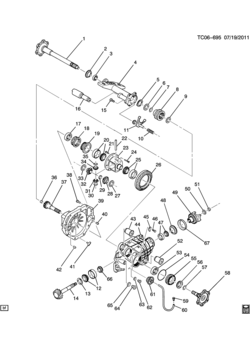 K2,3 DIFFERENTIAL CARRIER/FRONT AXLE PART 2