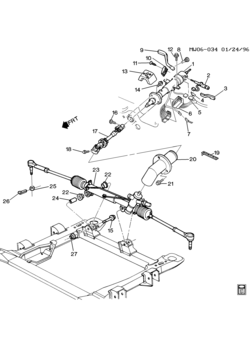 W STEERING SYSTEM & RELATED PARTS