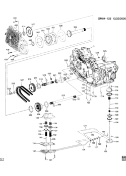 UT AUTOMATIC TRANSMISSION (M76) PART 3 (4T65-E) DRIVE LINK
