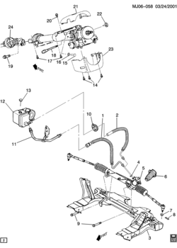 J STEERING SYSTEM & RELATED PARTS (LD2/2.3D)